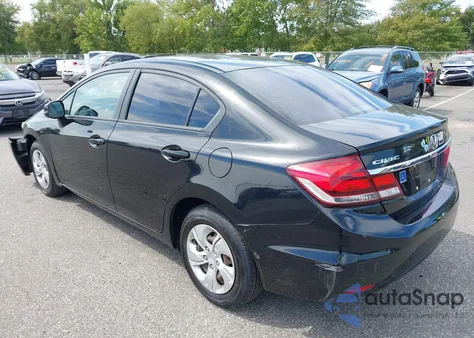 2013 Honda Civic Lx z USA, uszkodzony, nr VIN 19XFB2F55DE295046